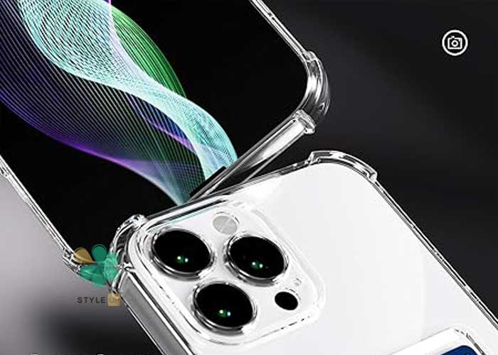 مقاومت در برابر ضربه و خراش با کاور کپسول دار iphone 16 Pro مدل جا کارت دار